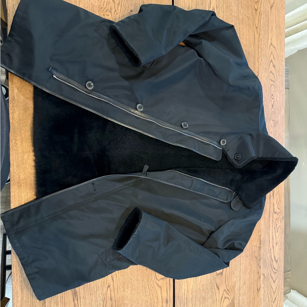 Orme en Portofino Men's‎ Black Coat